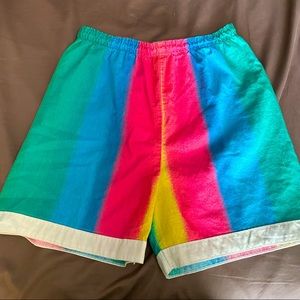 Vintage Colorful Shorts